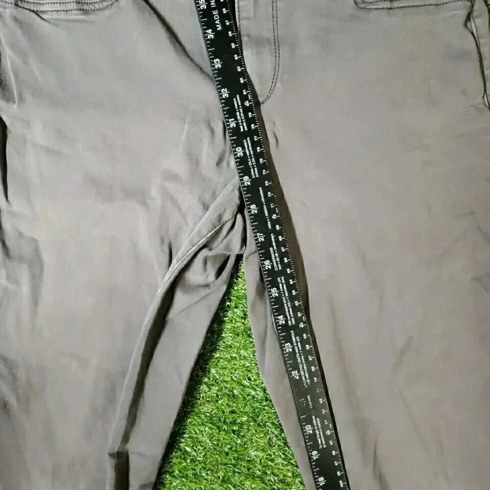 Maurices Womens Size L - R Maroon Gray Skinny Denim Jeans - Picture 8 of 9